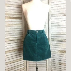 Forever 21 Corduroy Mini Skirt Sz M